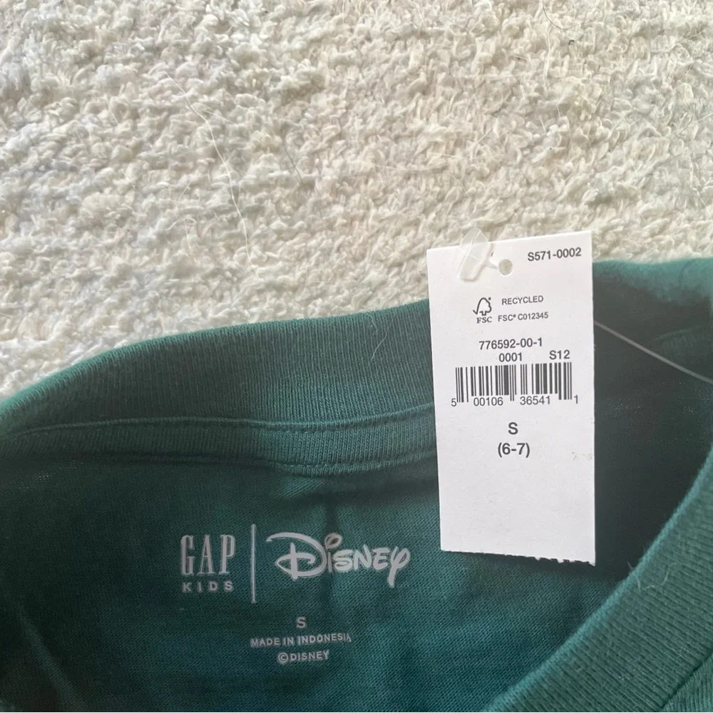 Gap Kids Green Mickey Mouse Shirt - Size Small